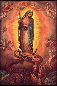 Maria schiaccia la testa al serpente