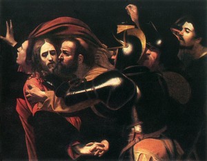 Il bacio di Giuda - Caravaggio